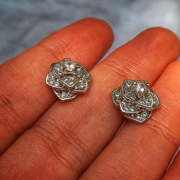 Zirconium Petals Studs